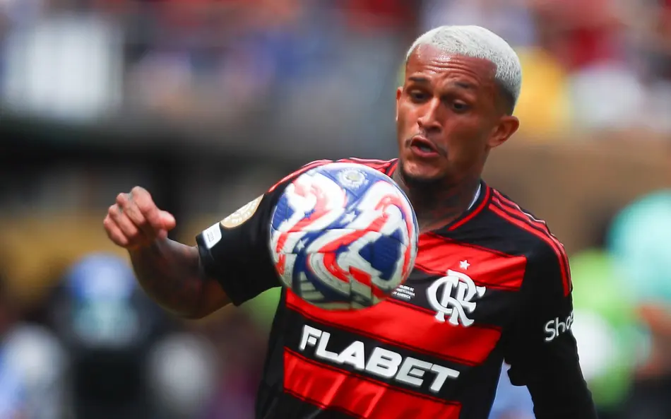 Wesley na mira do Manchester City. Foto: Gilvan de Souza/Flamengo