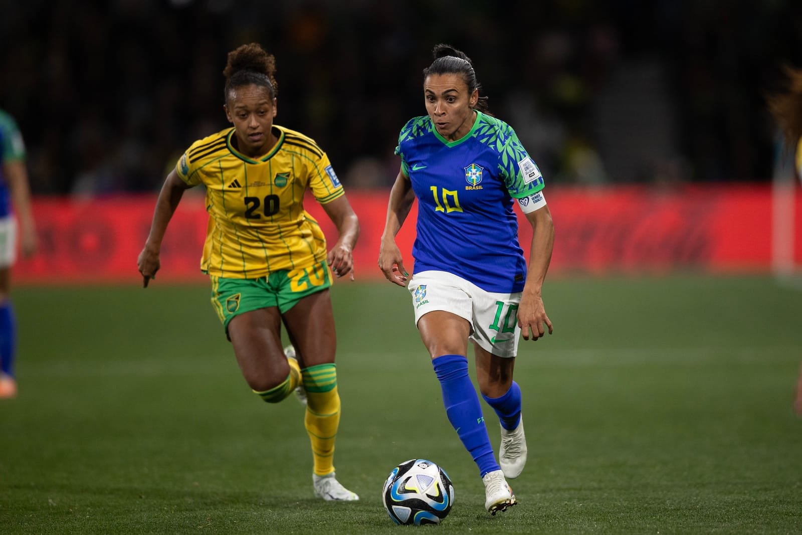 Marta, futebol feminino. Foto: Thais Magalhães/CBF