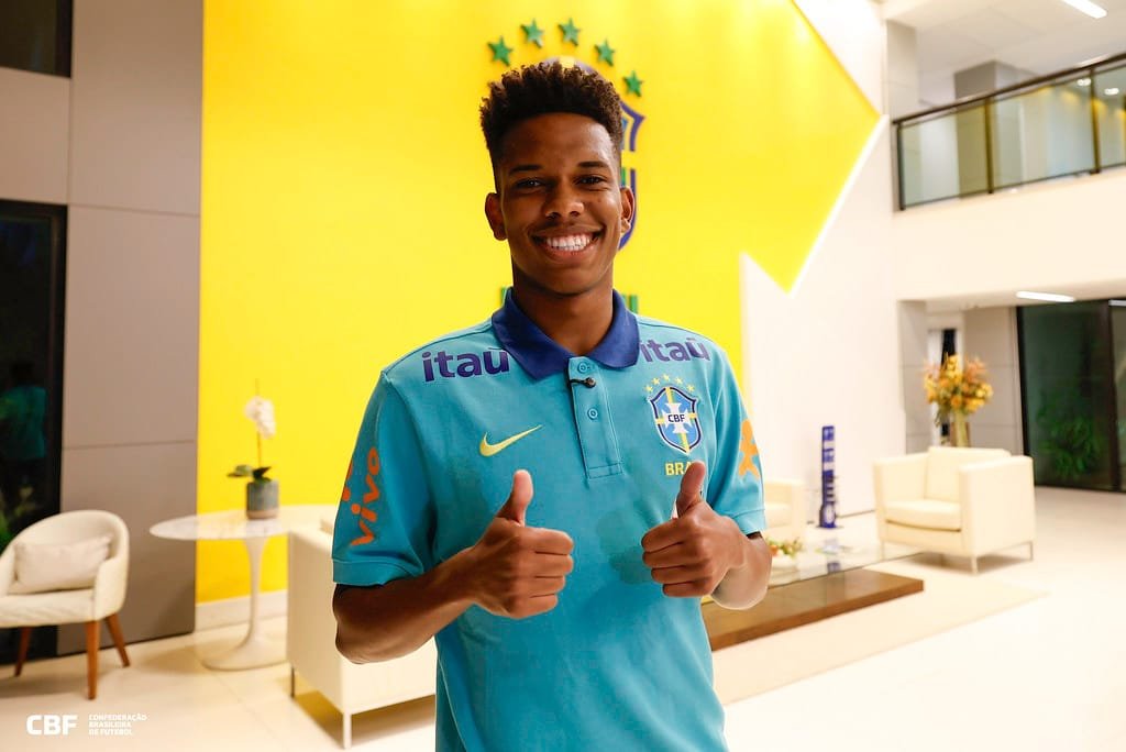 Estêvão. Foto: Rafael Ribeiro/CBF