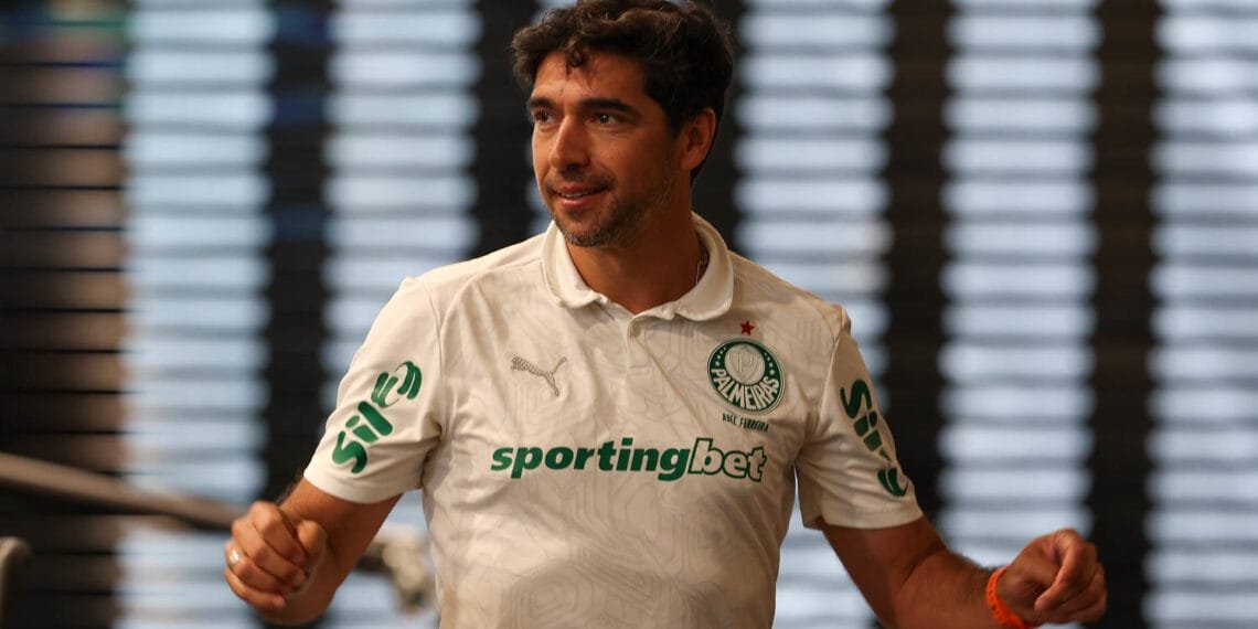 Abel Ferreira. Foto: Cesar Greco/Palmeiras