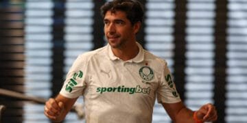 Abel Ferreira. Foto: Cesar Greco/Palmeiras