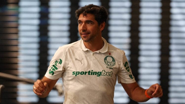 Abel Ferreira. Foto: Cesar Greco/Palmeiras