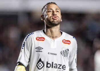 Neymar. Foto: Divulgação/Santos/Raul Baretta