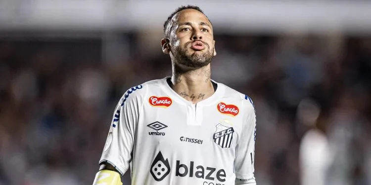 Neymar. Foto: Divulgação/Santos/Raul Baretta