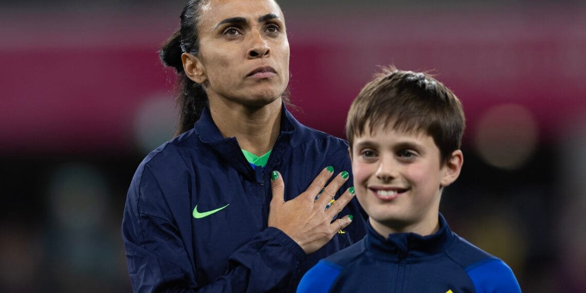 Marta, futebol feminino. Foto: Thais Magalhães/CBF