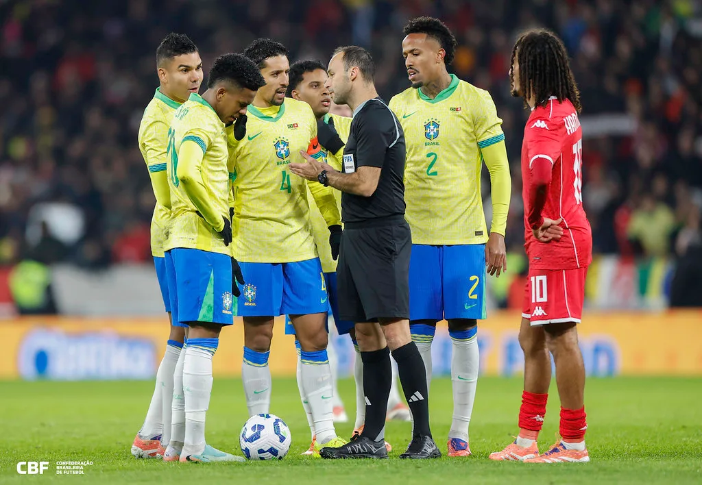 FOTO: @rafaelribeirorio / CBF - Brasil x França