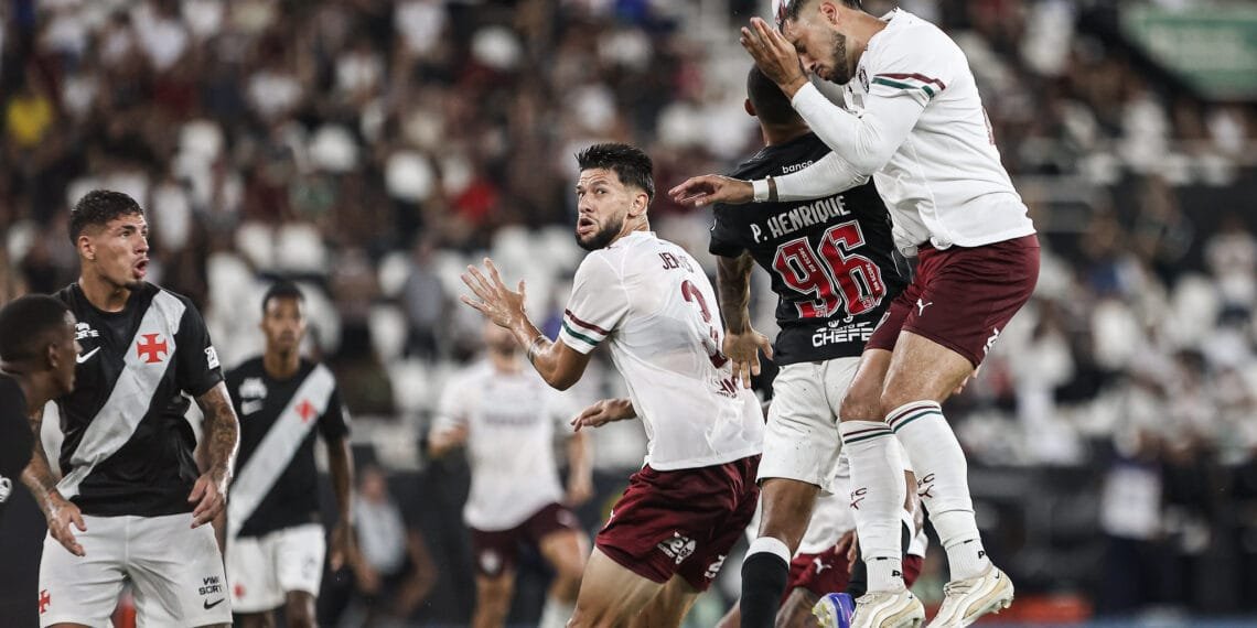 Vasco x Fluminense. Foto: LUCAS MERÇON / FLUMINENSE F.C.