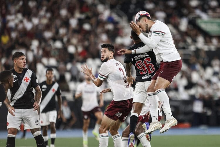Vasco x Fluminense. Foto: LUCAS MERÇON / FLUMINENSE F.C.