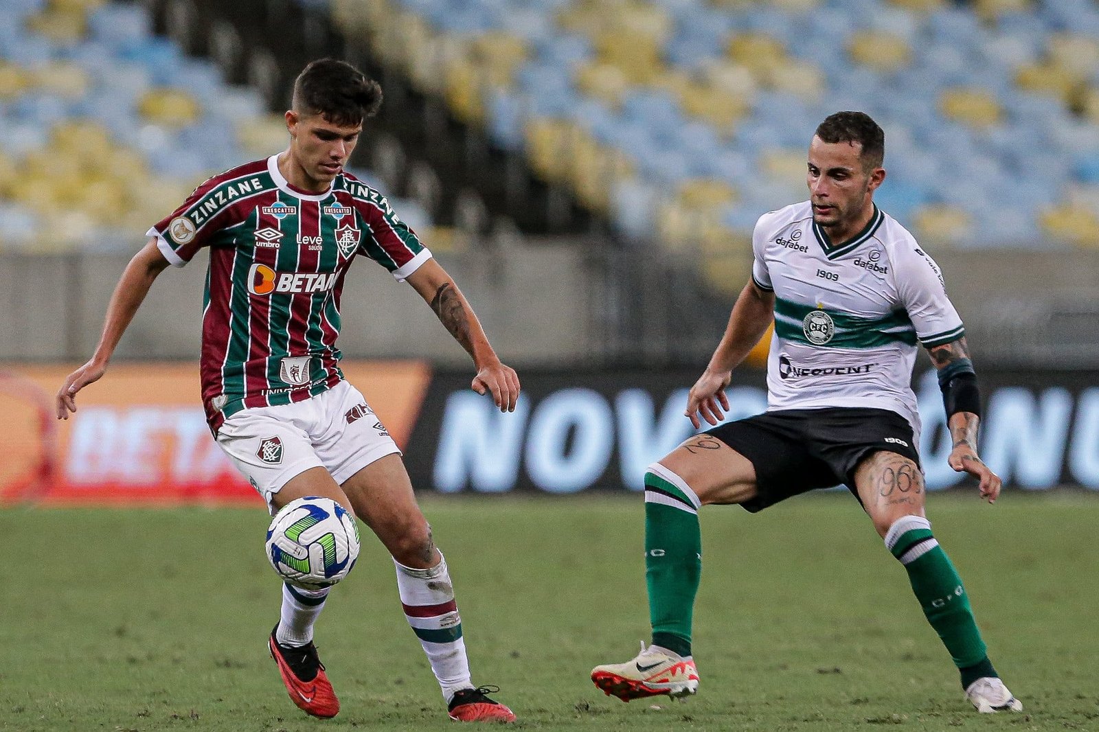 Foto: LUCAS MERÇON/FLUMINENSE FC - Fluminense x Coritiba pelo Campeonato Brasileiro.