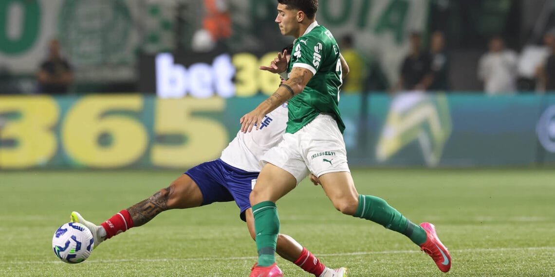 Bahia x Palmeiras. (Foto: Cesar Greco/Palmeiras/by Canon)