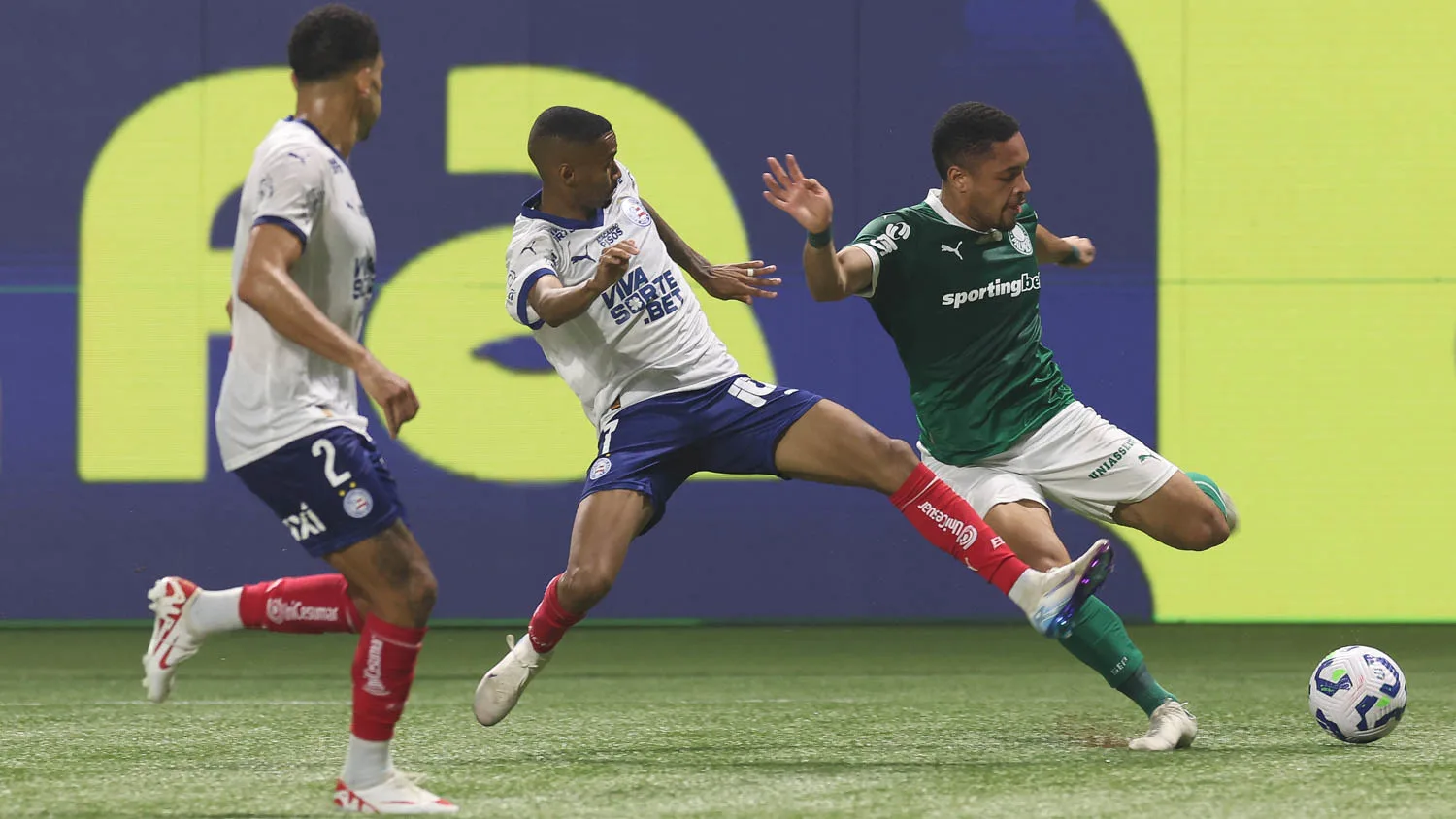 Bahia x Palmeiras. (Foto: Cesar Greco/Palmeiras/by Canon)