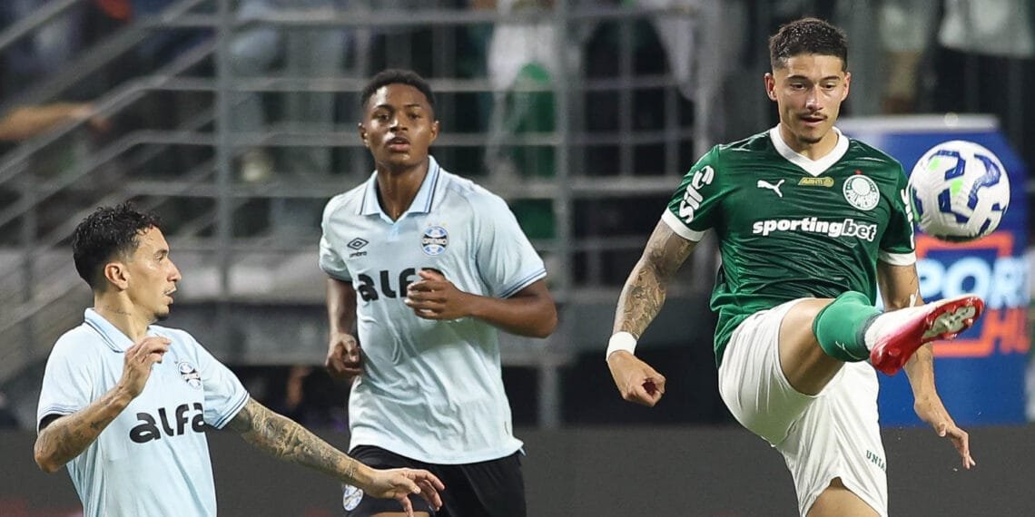Palmeiras x Grêmio, pelo Brasileirão. Foto: Cesar Greco