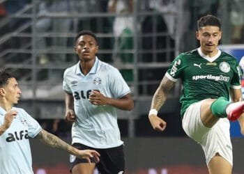 Palmeiras x Grêmio, pelo Brasileirão. Foto: Cesar Greco