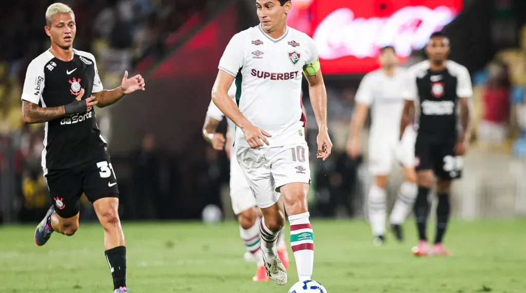 Fluminense x Corinthians em confronto válido pelo Brasileirão. Foto: MARINA GARCIA / FLUMINENSE F.C